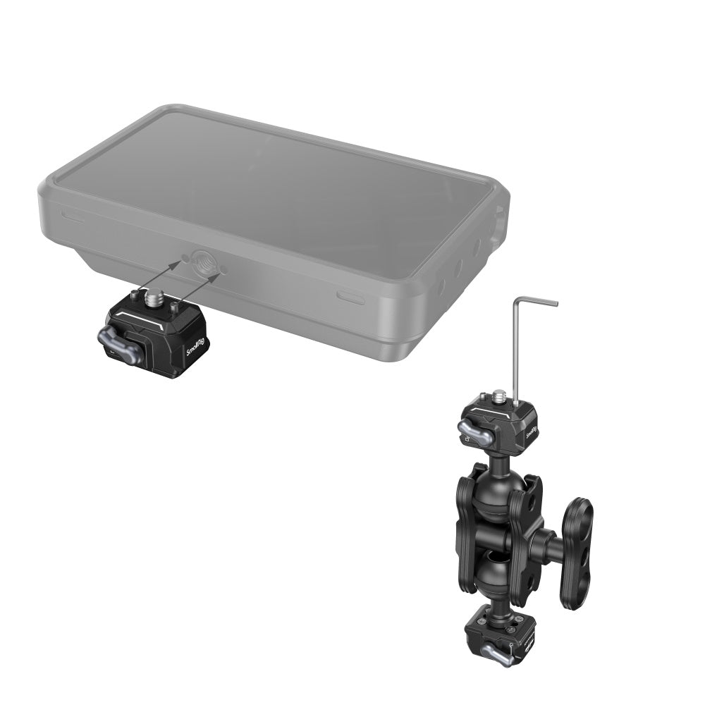 SmallRig Drop-in HawkLock mini Magic Arm with Quick Release Ball Head 3515B