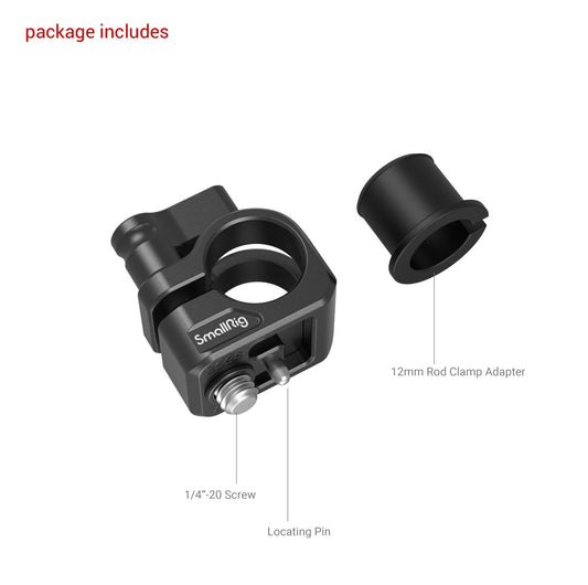 SmallRig 12mm / 15mm Single Rod Clamp 3598