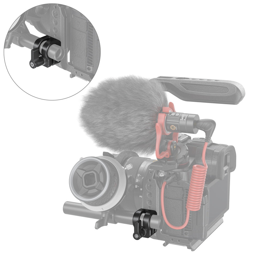SmallRig 12mm / 15mm Single Rod Clamp 3598