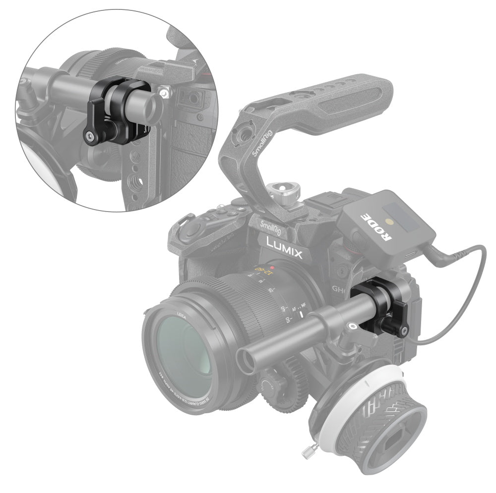 SmallRig 12mm / 15mm Single Rod Clamp 3598