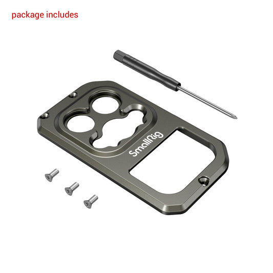 SmallRig 17mm-Threaded Lens Mount Plate for iPhone 13 Pro Max Cage 3634