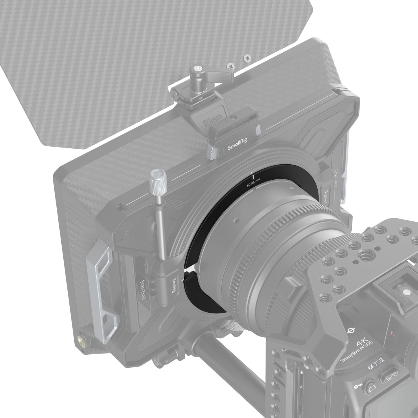 SmallRig Clamp-on Lens Adapter Ring Kit (Φ80 / 85 ~ 95mm) 3654