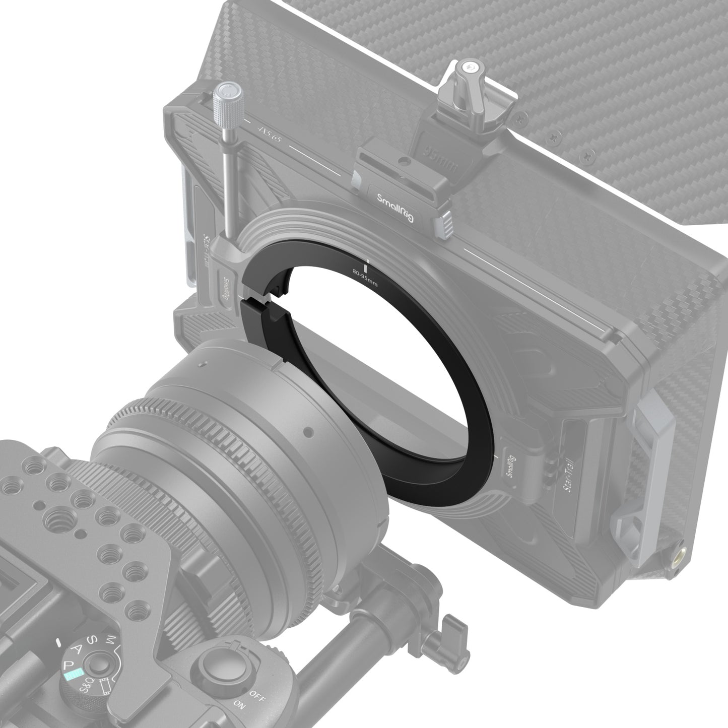 SmallRig Clamp-on Lens Adapter Ring Kit (Φ80 / 85 ~ 95mm) 3654