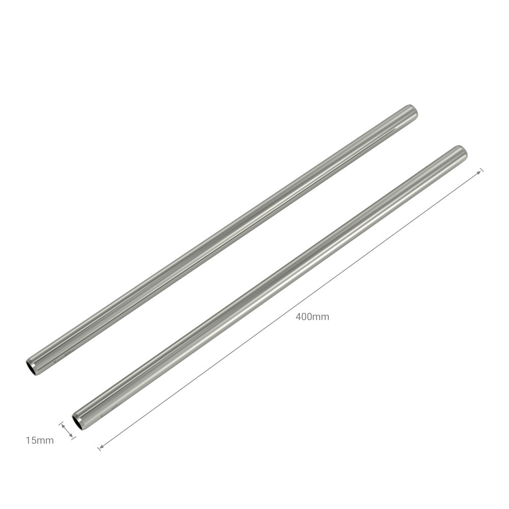 SmallRig 15mm Stainless Steel Rods (40cm / 16in) 3684