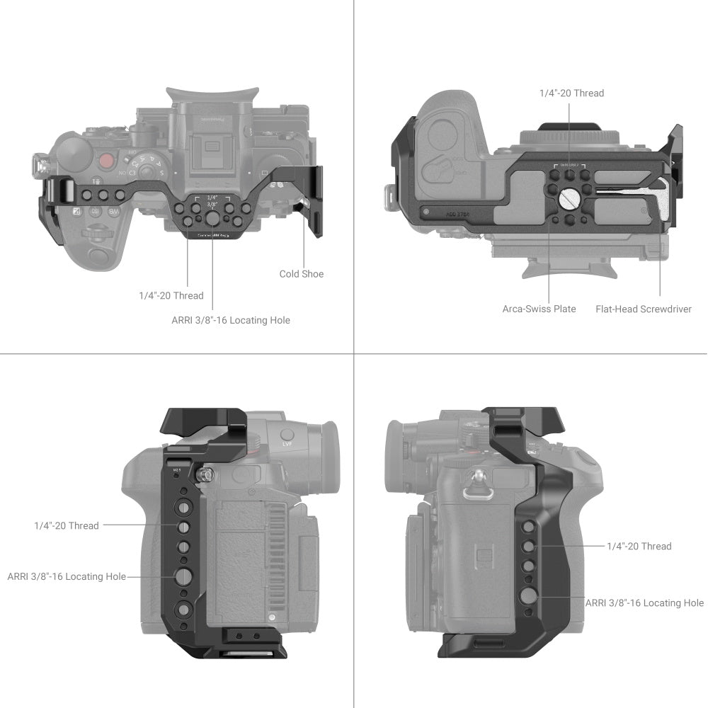 SmallRig Cage for Panasonic LUMIX GH6 3784