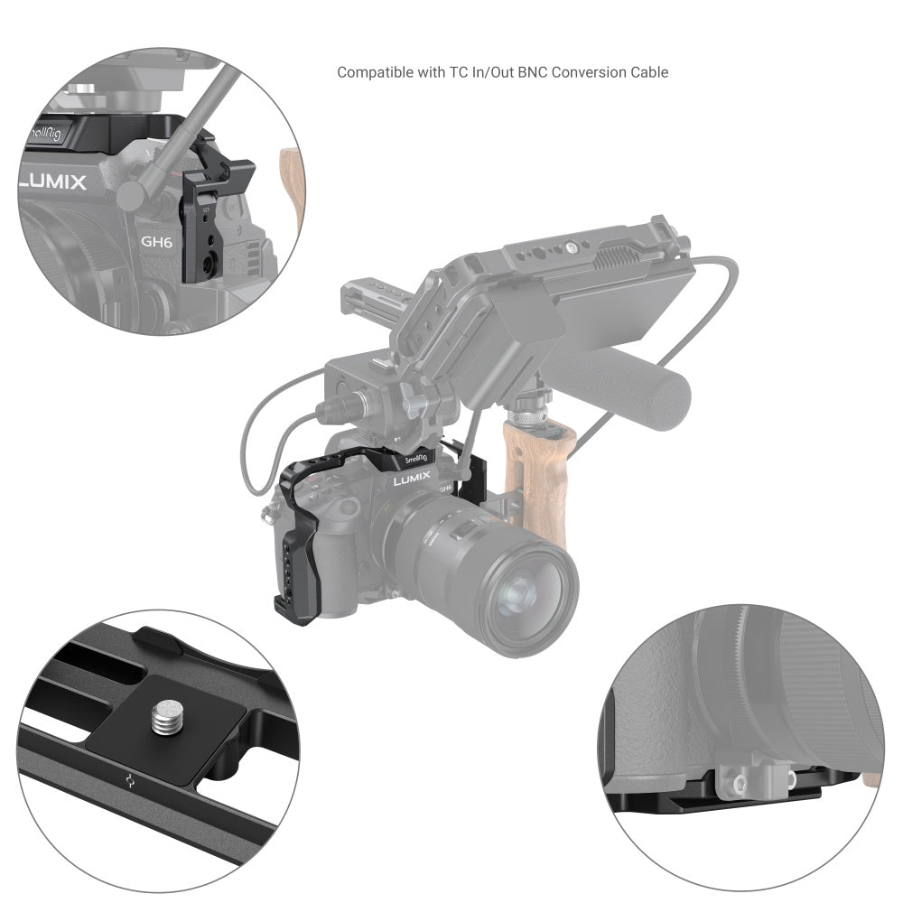 SmallRig Cage for Panasonic LUMIX GH6 3784
