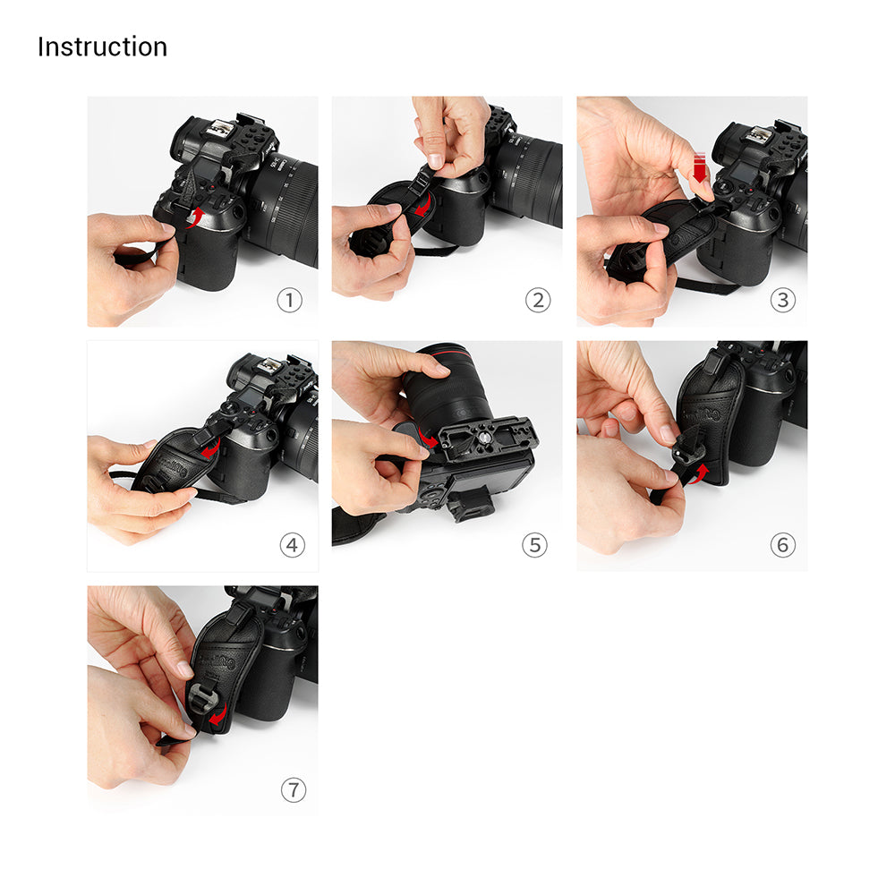 SmallRig"Black Mamba" Wrist Strap 3848