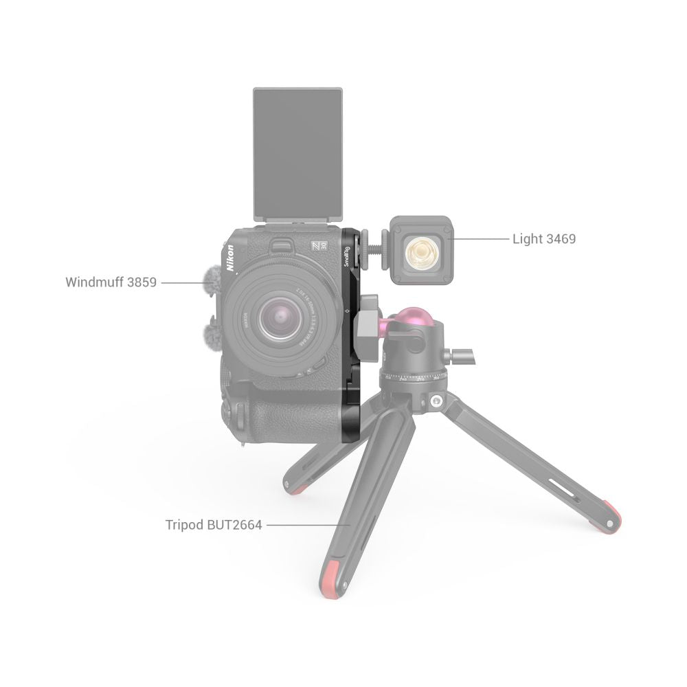 SmallRig Bottom Mount Plate for Nikon Z 30 3857