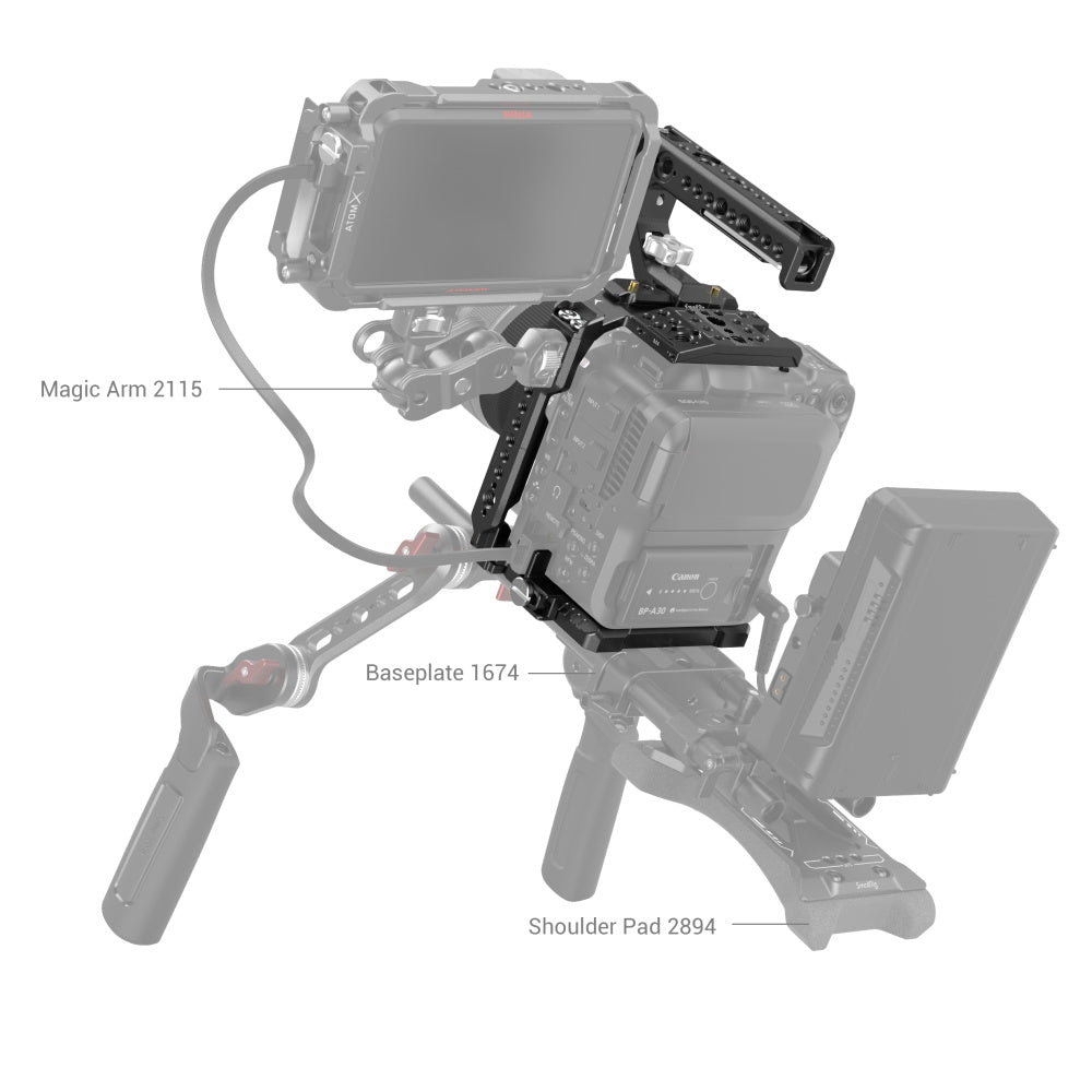 SmallRig Handheld Cage Kit for Canon EOS C70 3899