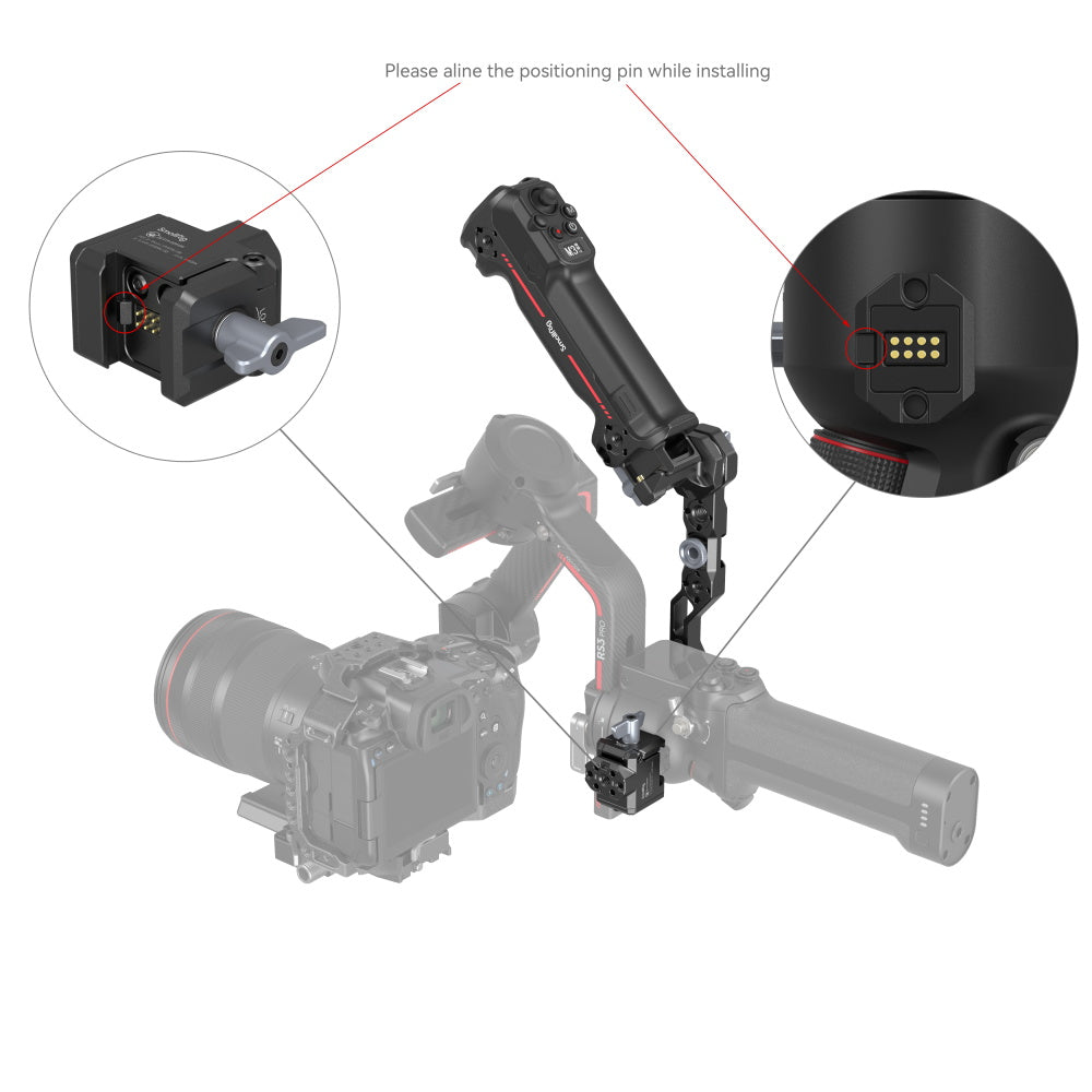 SmallRig Wireless Control Sling Handgrip for DJI RS Series 3919