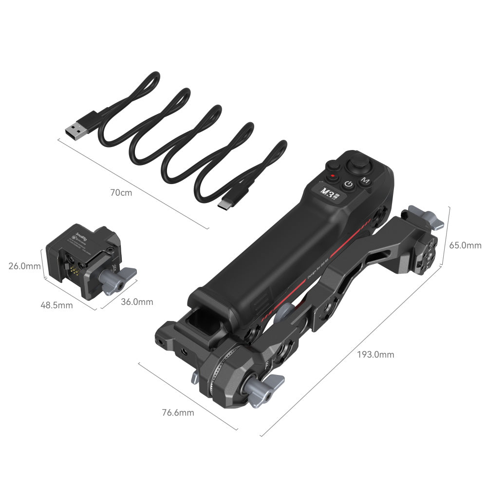 SmallRig Wireless Control Sling Handgrip for DJI RS Series 3919