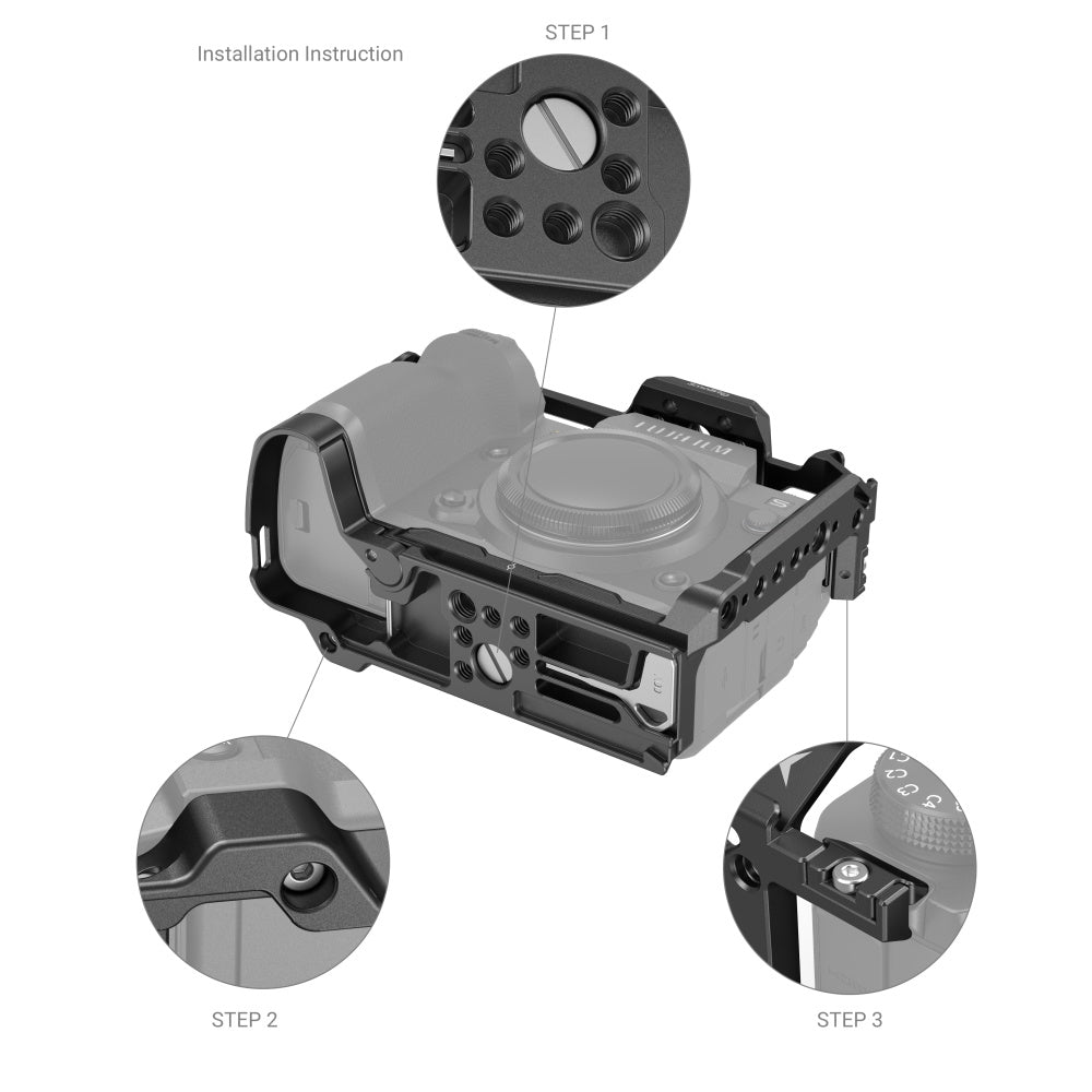 SmallRig Cage for FUJIFILM X-H2 / X-H2S 3934