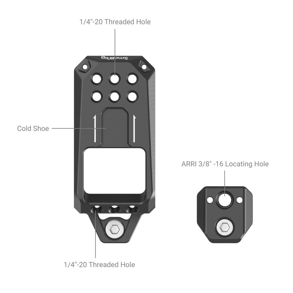 SmallRig Top Mount Plate for Sony FX30 / FX3 XLR Unit MD3990