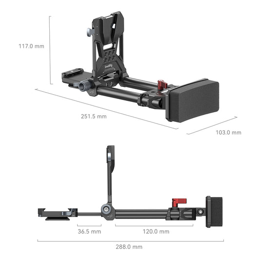 SmallRig Advanced Compact V-Mount Battery Mounting System 4063