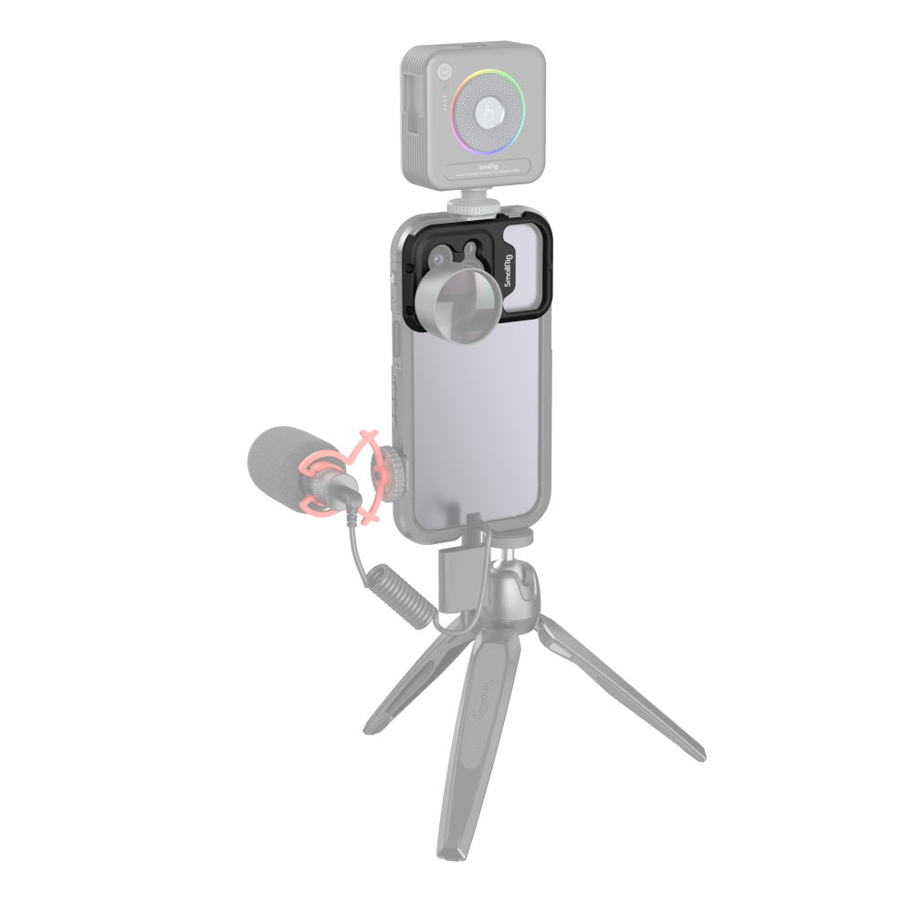 SmallRig 17mm Threaded Lens Back Mount Plate for iPhone 14 Pro Max Cage 4079