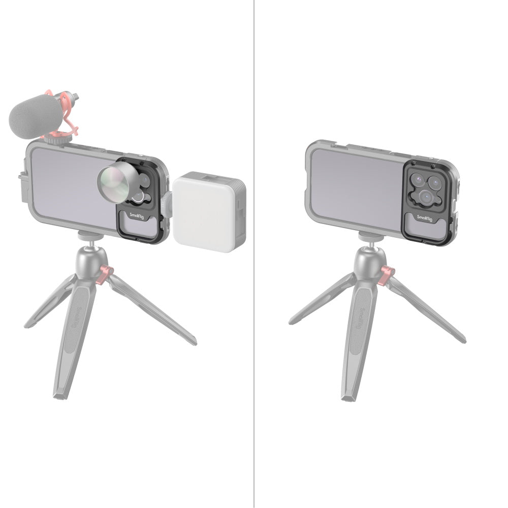 SmallRig 17mm Threaded Lens Back Mount Plate for iPhone 14 Pro Max Cage 4079