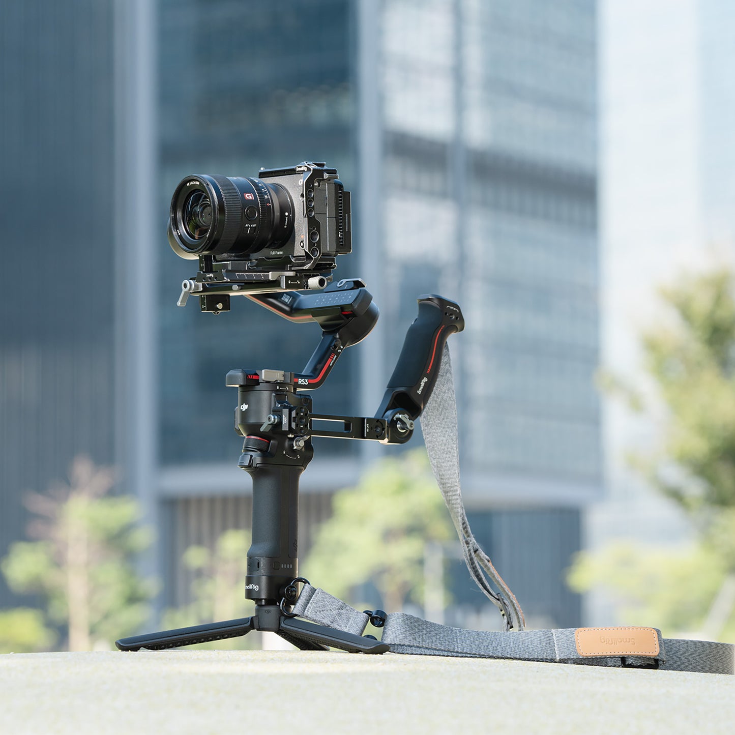 SmallRig Weight-Reducing Shoulder Strap for DJI RS 3 / RS 3 Pro / RS 2 4118