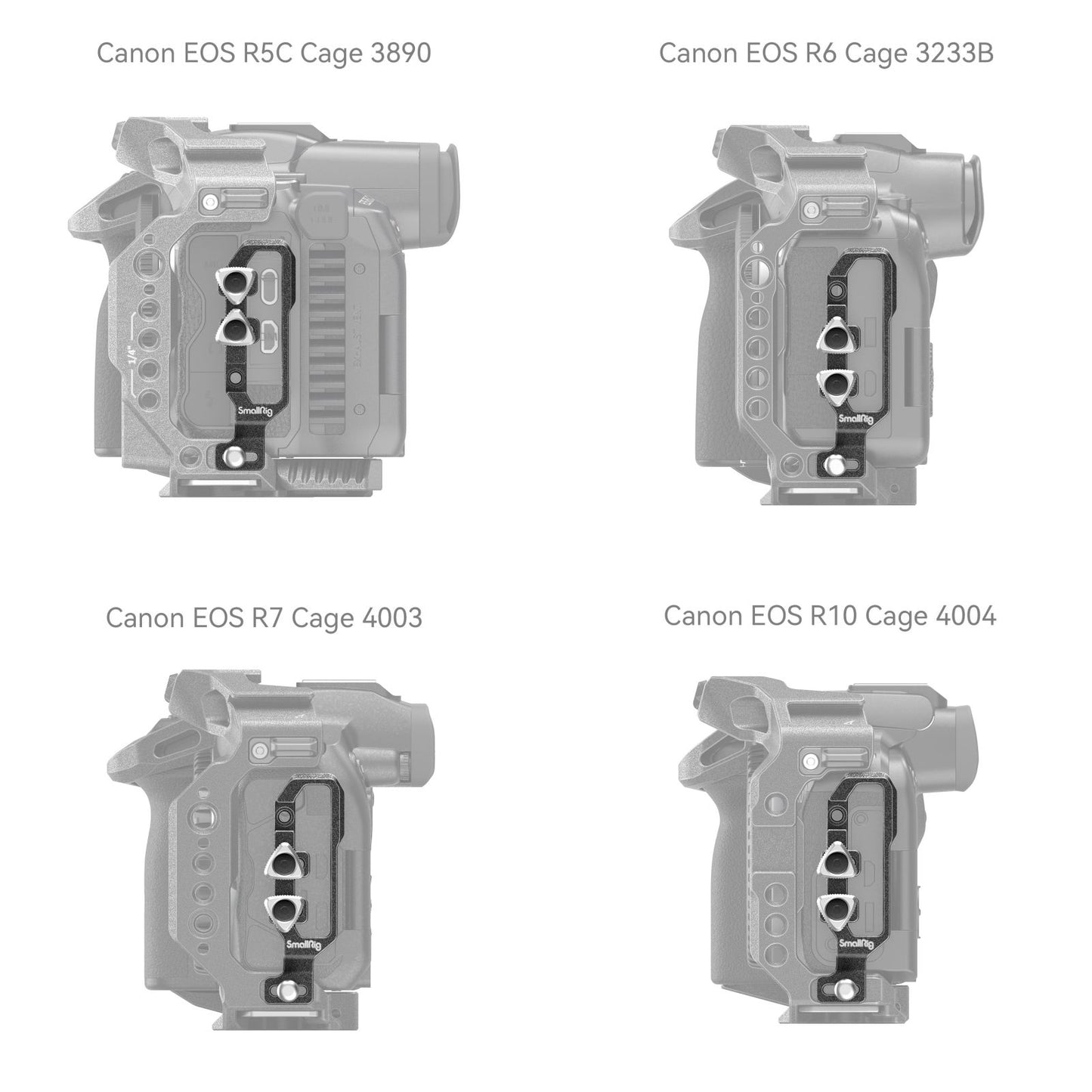 SmallRig “Black Mamba” HDMI & USB-C Cable Clamp for Canon EOS R5 / R6 / R5 C / R7 / R10 4272