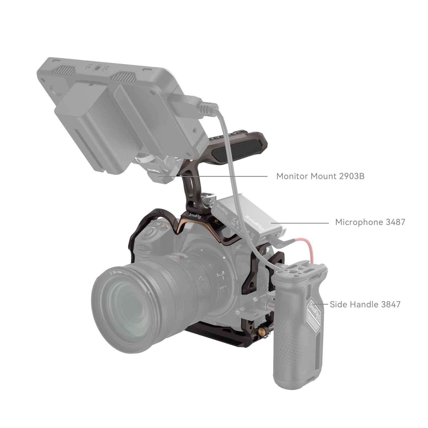 SmallRig “Night Eagle” Cage Kit for Nikon Z 8 4317