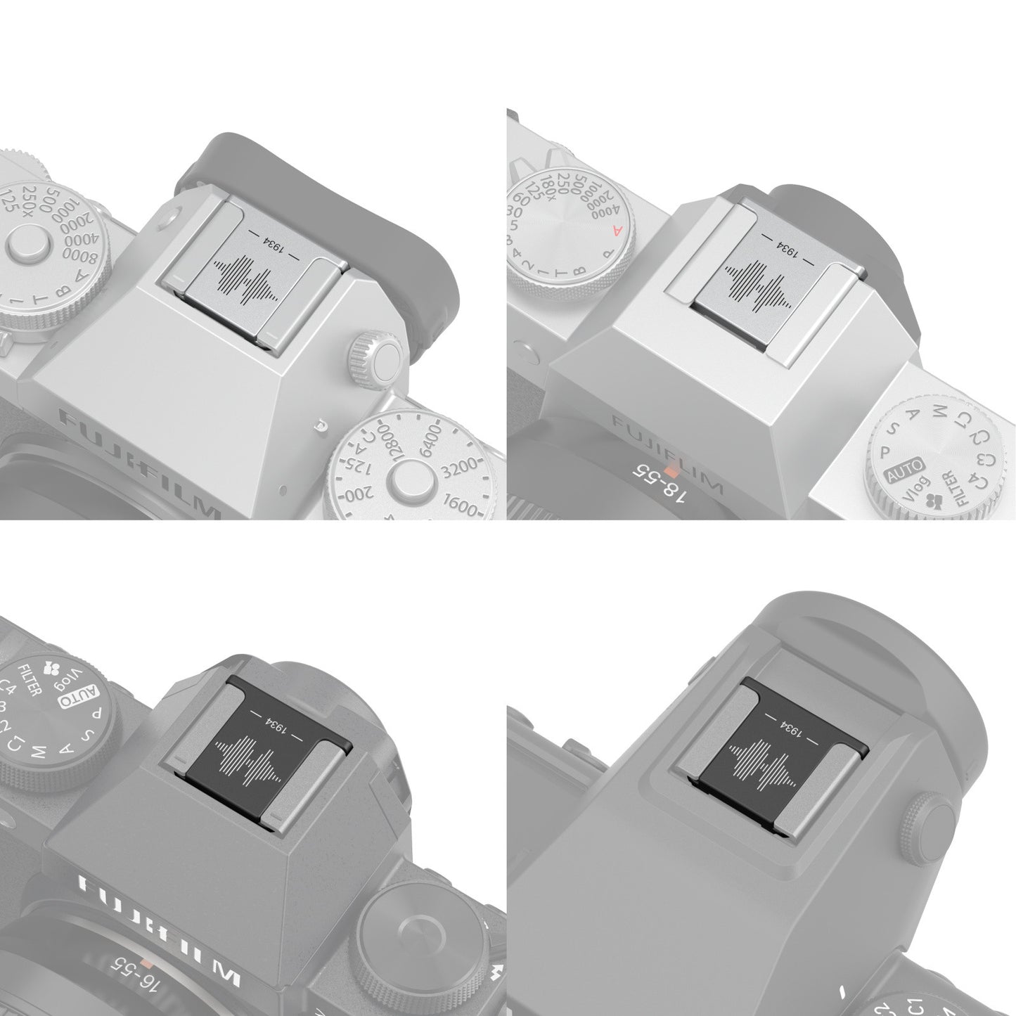 SmallRig Hot Shoe Cover for FUJIFILM Cameras (Sliver) 4697B