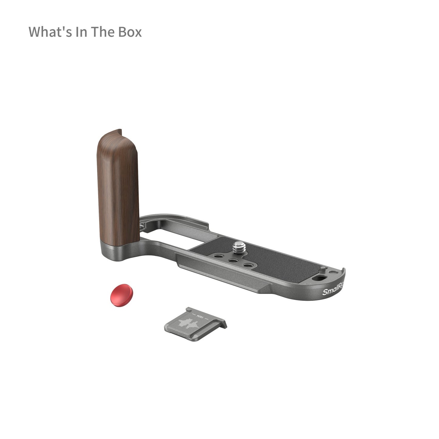 SmallRig L-Shape Grip for FUJIFILM X-T50 (Wooden/Charcoal Silver) 4736B