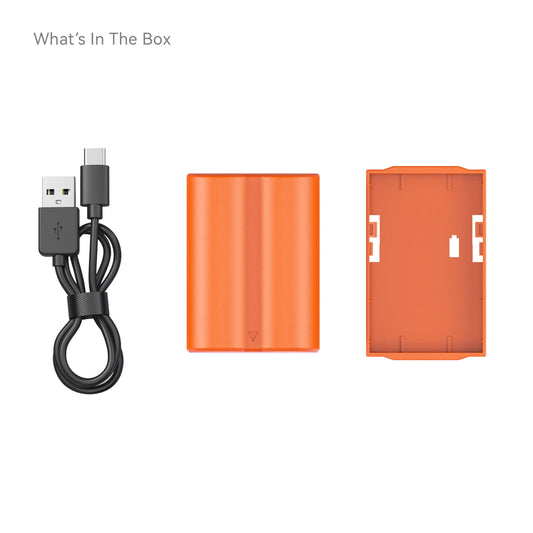 SmallRig USB-C Rechargeable Camera Battery for Fujifilm NP-W235 (Orange) 4970