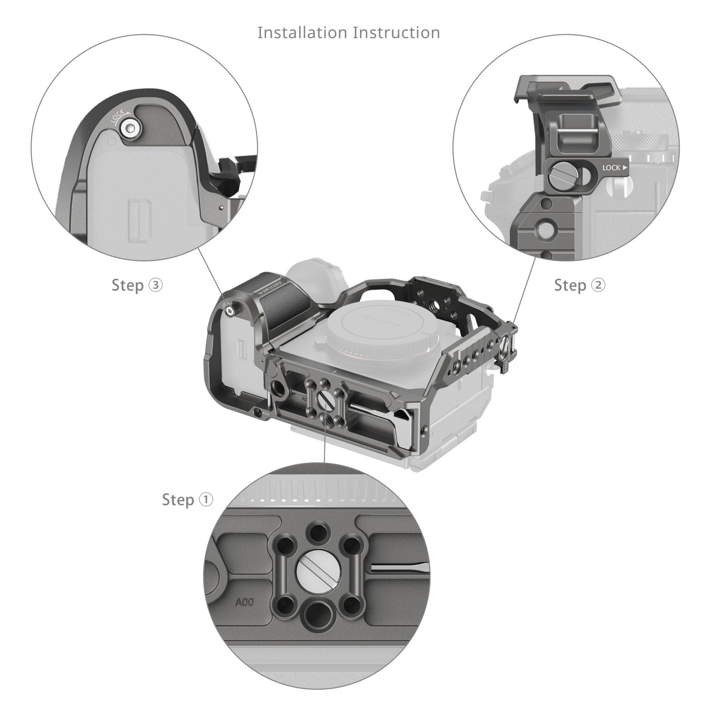 SmallRig Cage for Sony Alpha 1 II / Alpha 9 III 5187