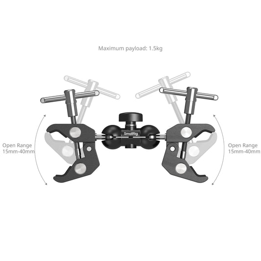 SmallRig Double Head Crab-Shaped Clamp 5331