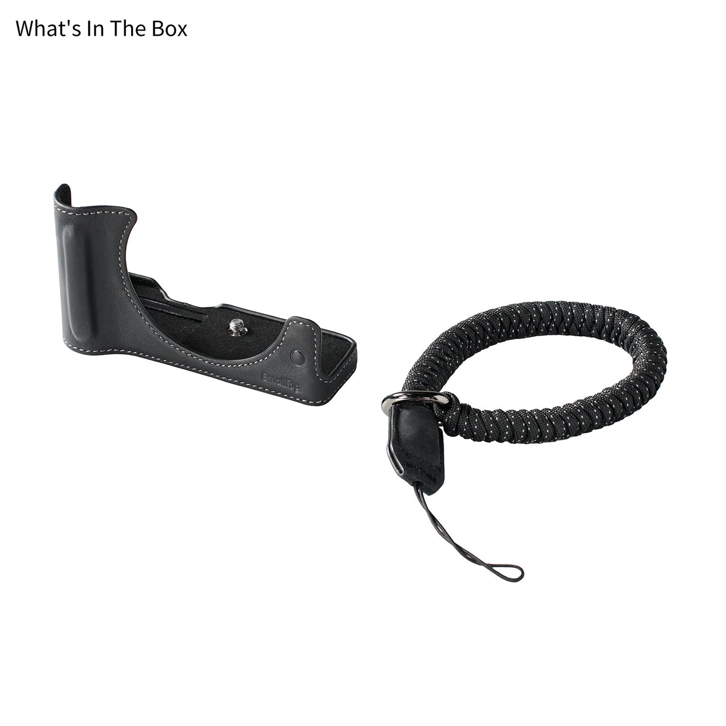 SmallRig Leather Half Case Kit for Canon EOS R50 V (Black) 5433