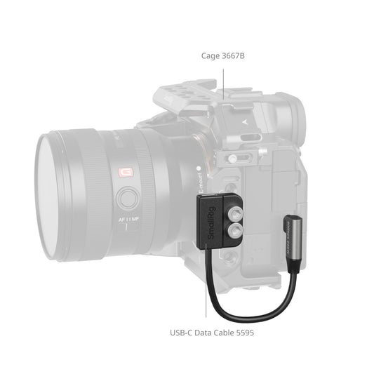 SmallRig USB-C Data Cable (Male to Female) 5595