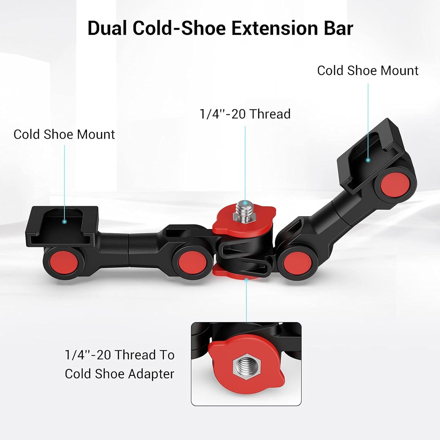 SmallRig Dual Cold Shoe Magic Arm 3483B
