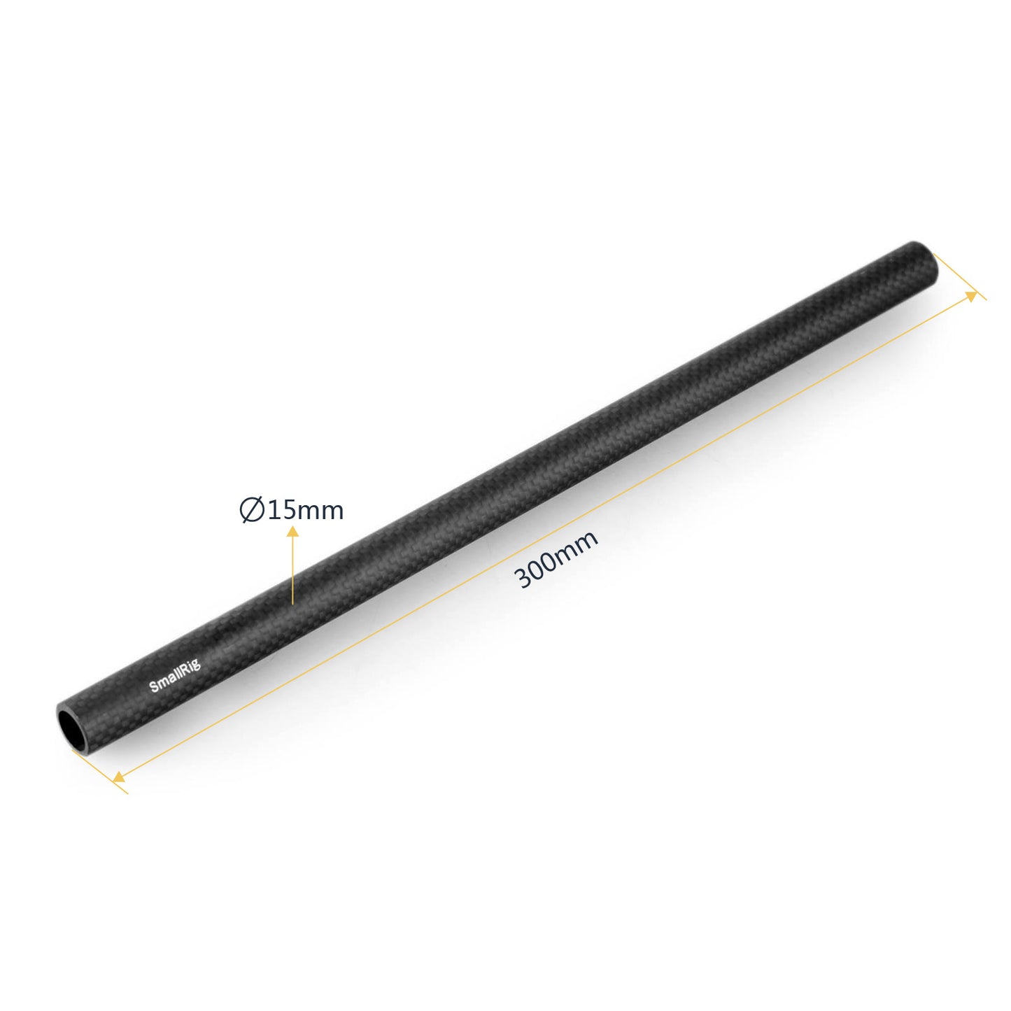 SmallRig 15mm Carbon Fiber Rod (30cm / 12in) (2pcs) 851
