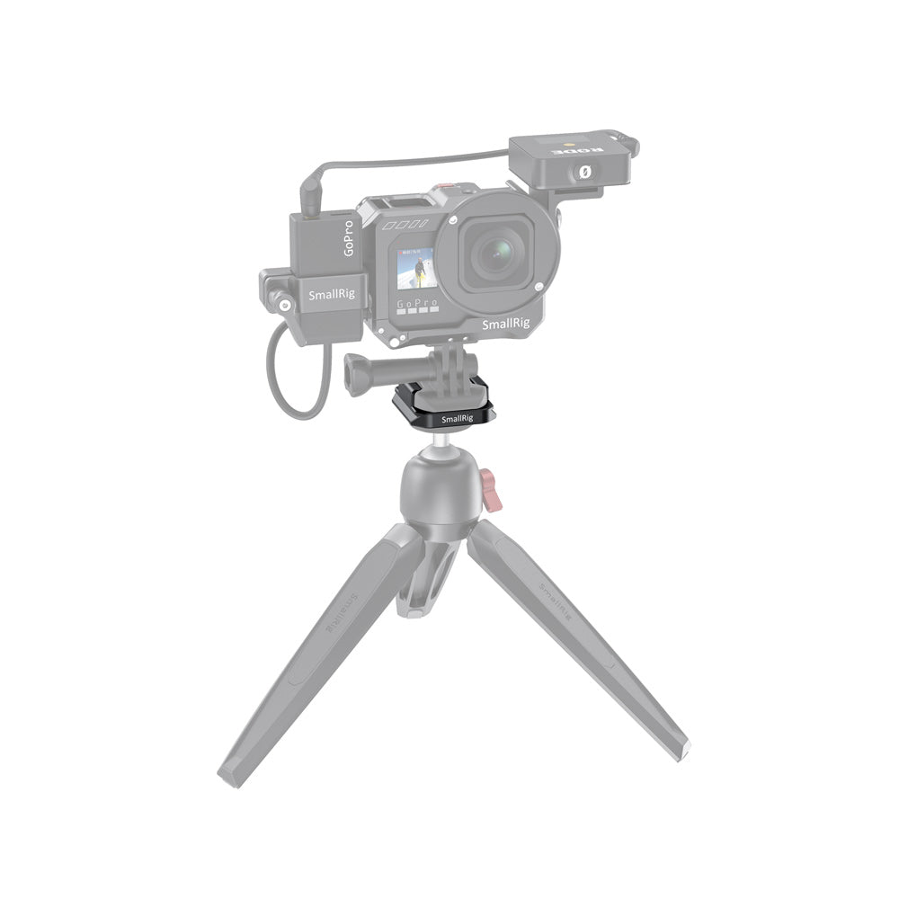 SmallRig Buckle Adapter with Arca-Swiss Quick Release Plate for GoPro Cameras APU2668