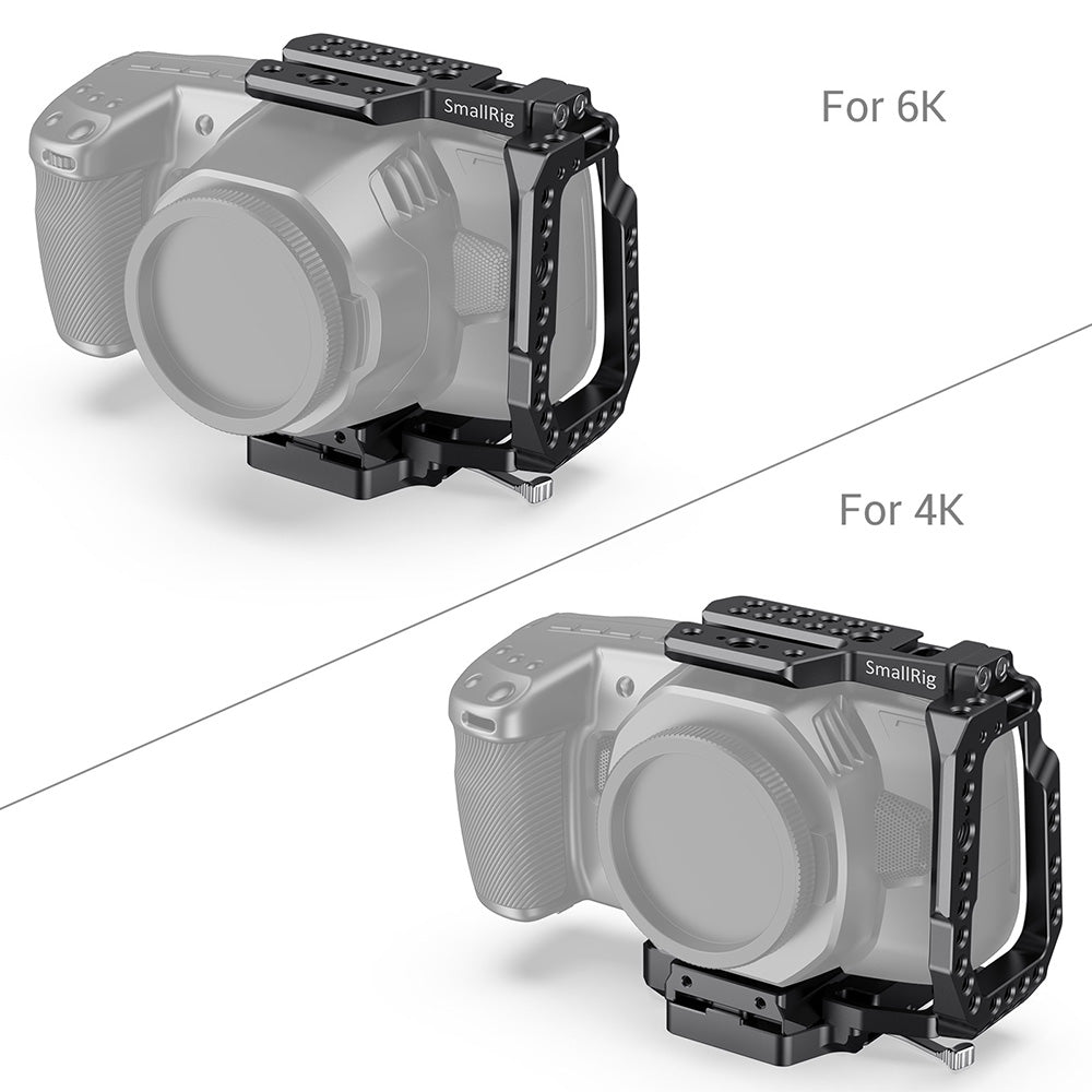 SmallRig QR Half Cage for Blackmagic Design Pocket Cinema Camera 4K 6K CVB2255B