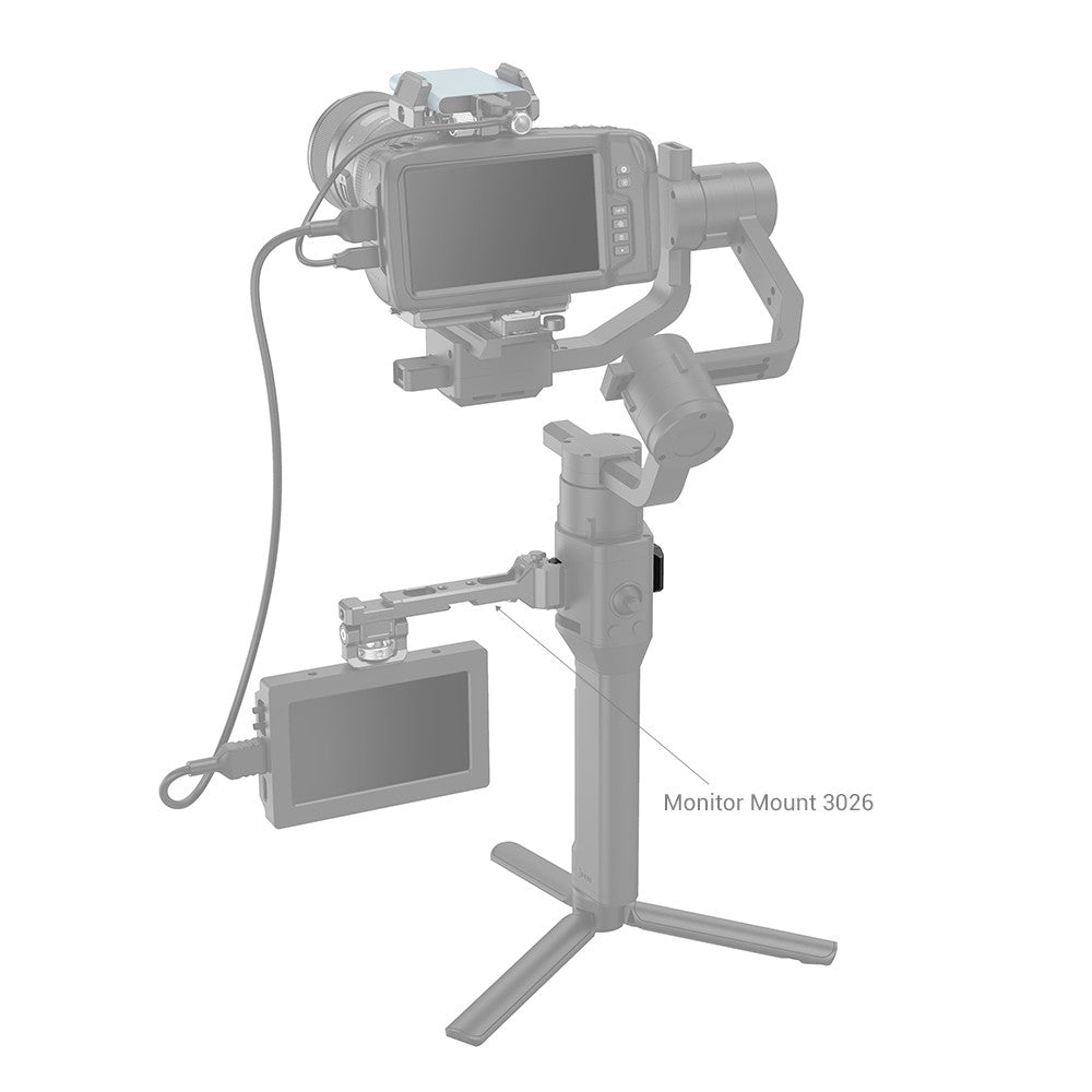 SmallRig Mount Plate With NATO Rail for DJI Ronin-S / Ronin-SC 3032