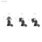 SmallRig Swivel and Tilt Adjustable Monitor Support with 1/4"-20 Screws 2904B