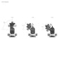 SmallRig Swivel and Tilt Adjustable Monitor Support with Cold Shoe 2905B