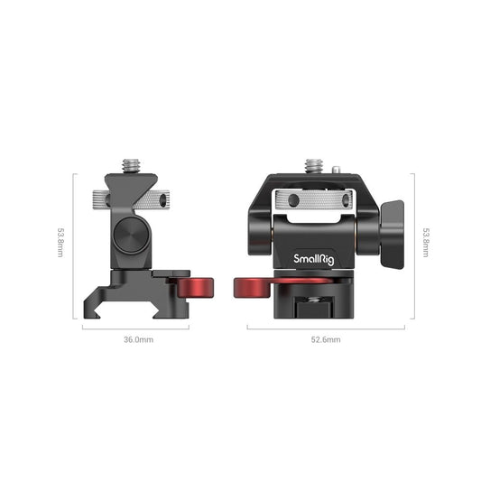 SmallRig Swivel and Tilt Adjustable Monitor Support with NATO Clamp 2906B