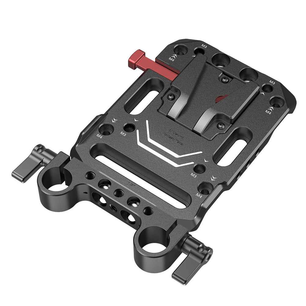 SmallRig V Mount Battery Mount Plate with Dual 15mm Rod Clamp 3016
