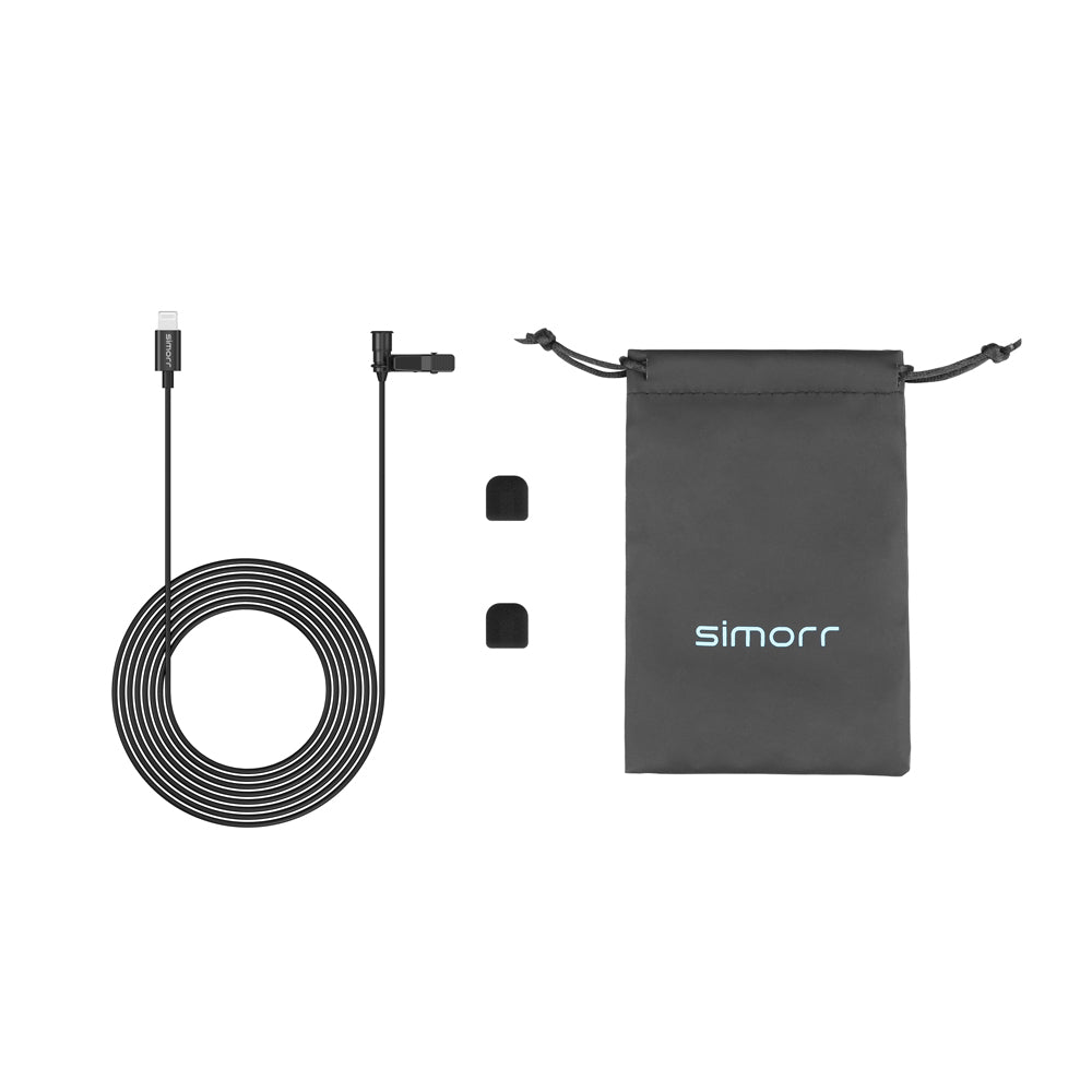 SmallRig Wave L3  Lightning Lavalier Microphone  3453B  Black