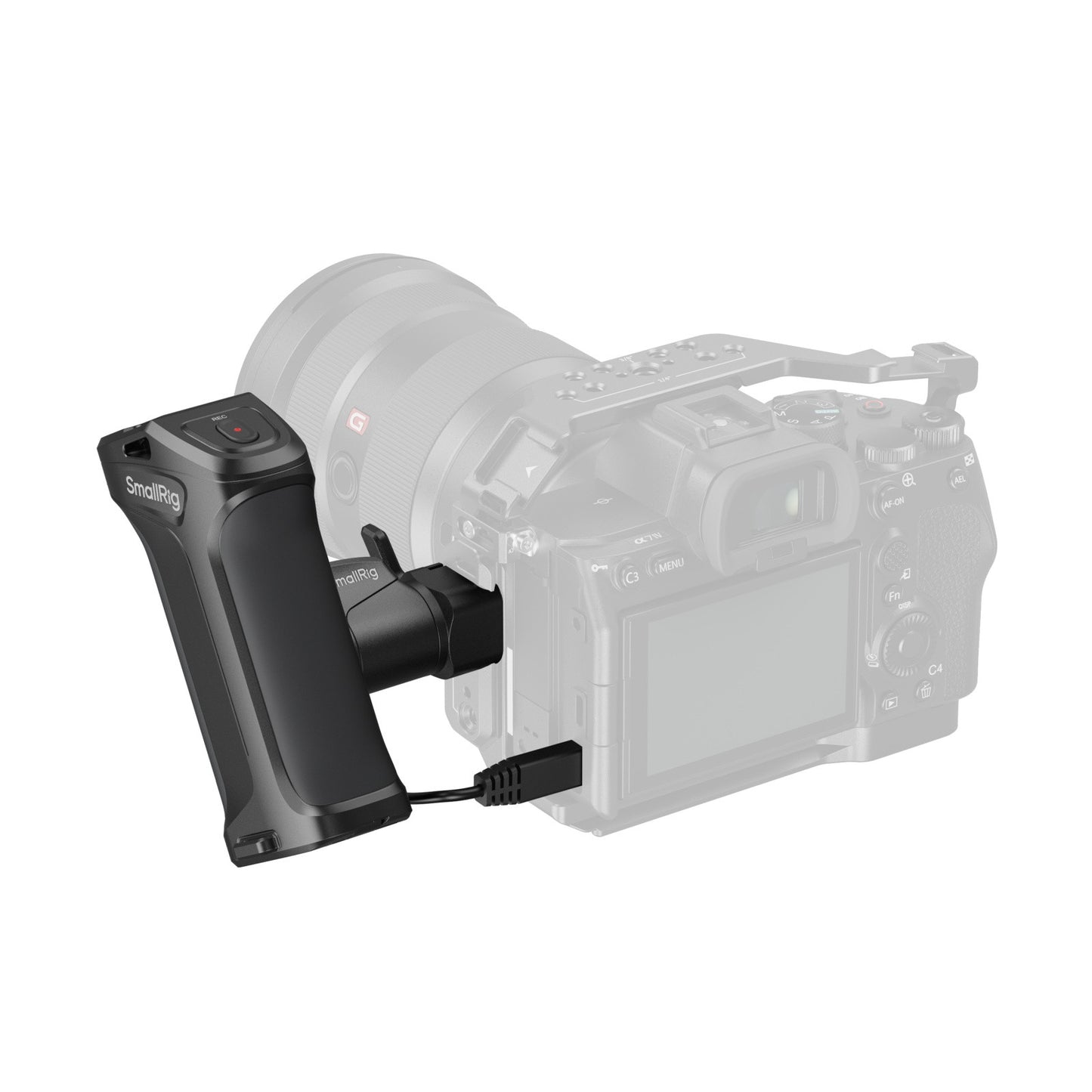 SmallRig Rotating Side Handle with Trigger REC for Selected Sony Mirrorless Cameras 3893