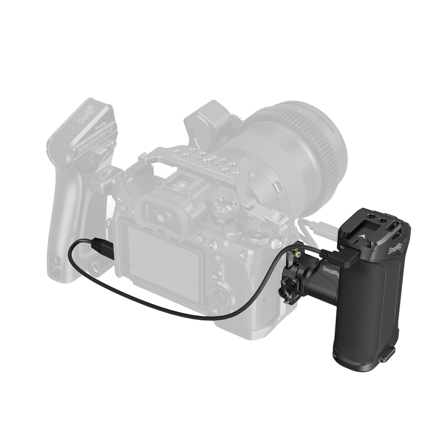 SmallRig Rotating Side Handle with Trigger REC for Selected Sony Mirrorless Cameras 3893