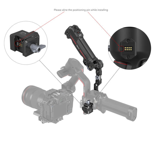 SmallRig Wireless Control Sling Handgrip for DJI RS Series 3919