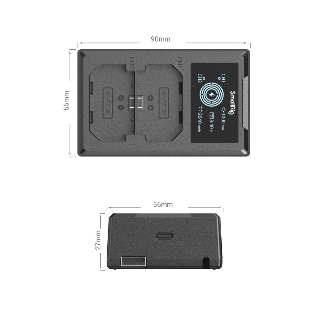 SmallRig Camera Battery Charger for Sony NP-FZ100 4087