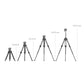 SmallRig Lightweight Video Carbon Fiber Tripod Kit AD-50 Pro 4420