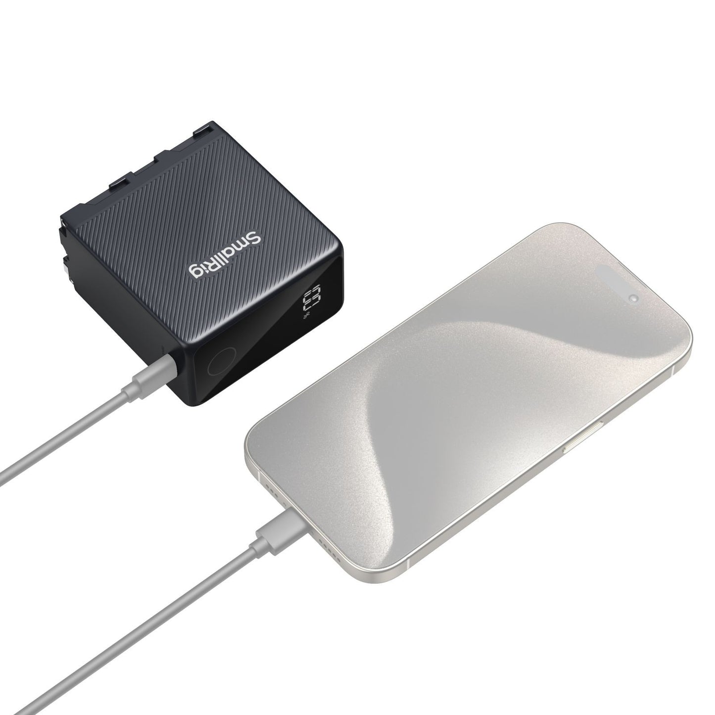 SmallRig USB-C Rechargeable Camera Battery for Sony NP-F970 (Black) 4469