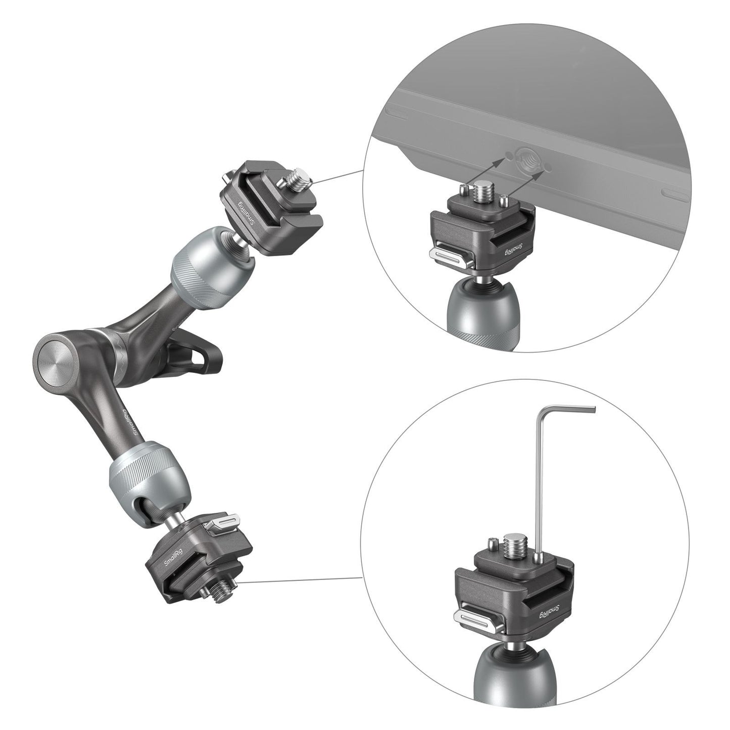 SmallRig HawkLock H21 Quick Release Rosette Magic Arm (7") 4490