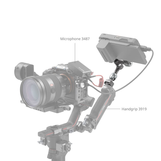 SmallRig HawkLock H21 Quick Release Rosette Magic Arm (7") 4490