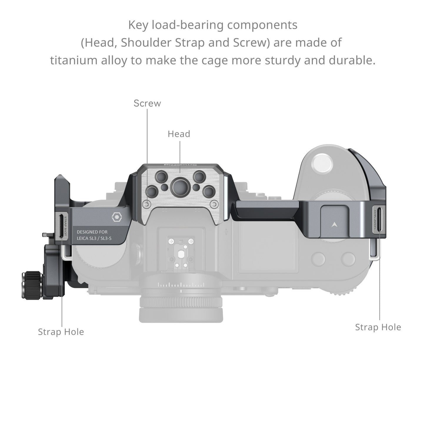 SmallRig Cage for Leica SL3 / SL3-S 4510B
