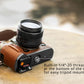 SmallRig Leather Half Case Kit for FUJIFILM X-T50 (Black) 4709
